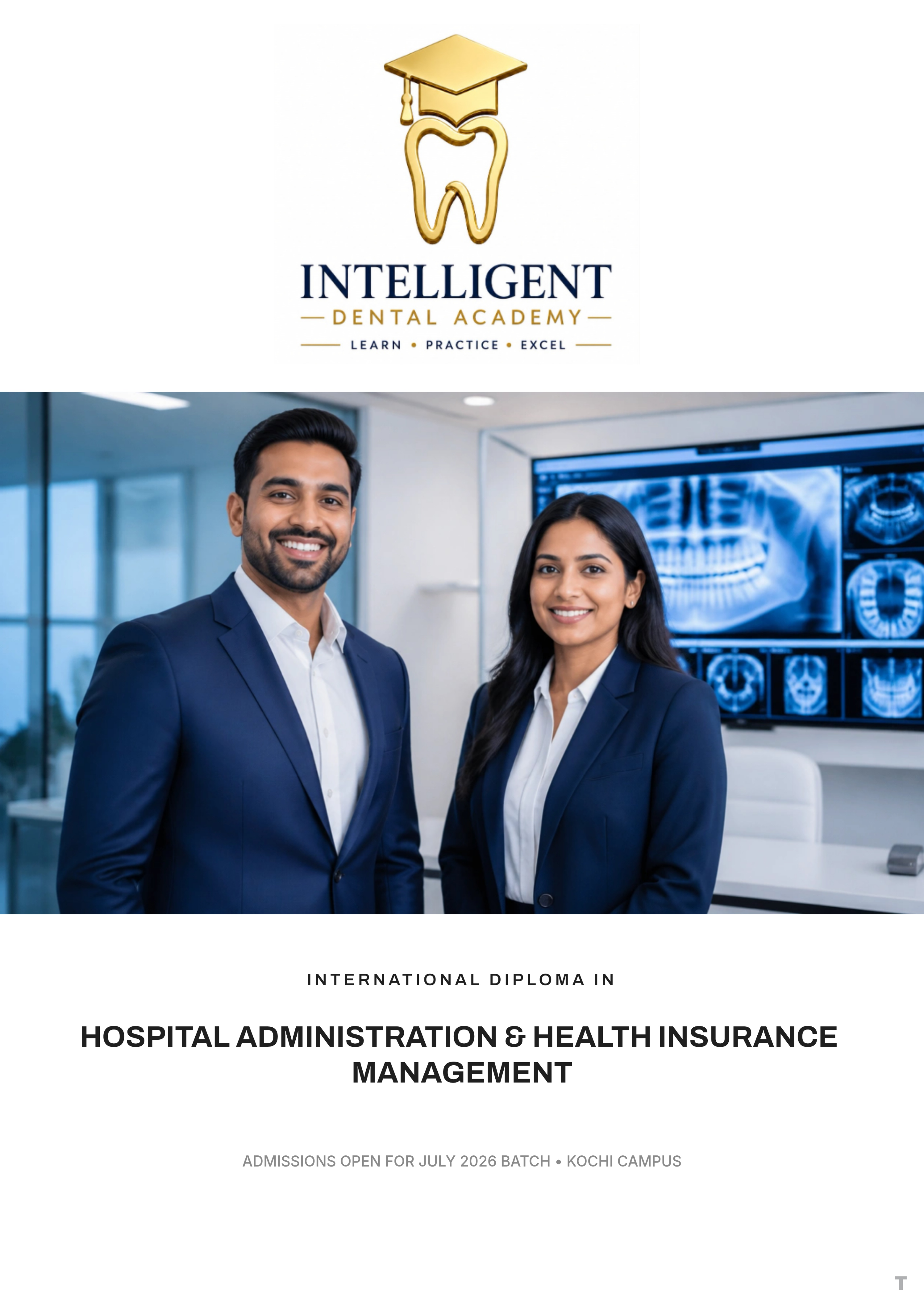 Healthcare and Health Insurance Management Brochure